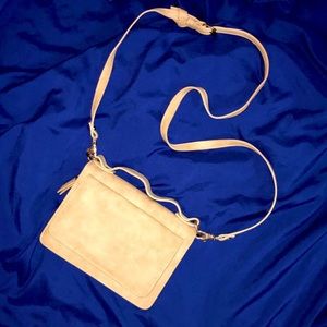 Light Brown Cross-body/Wallet